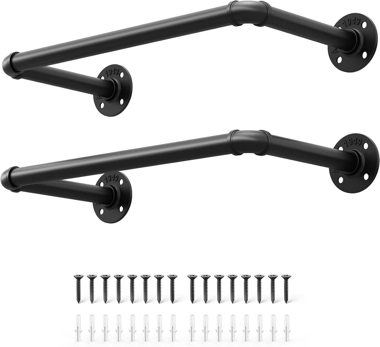 Pipe Clothes Rack 21.2" Set of 2