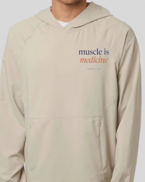 Muscle is Medicine Hooded Pullover