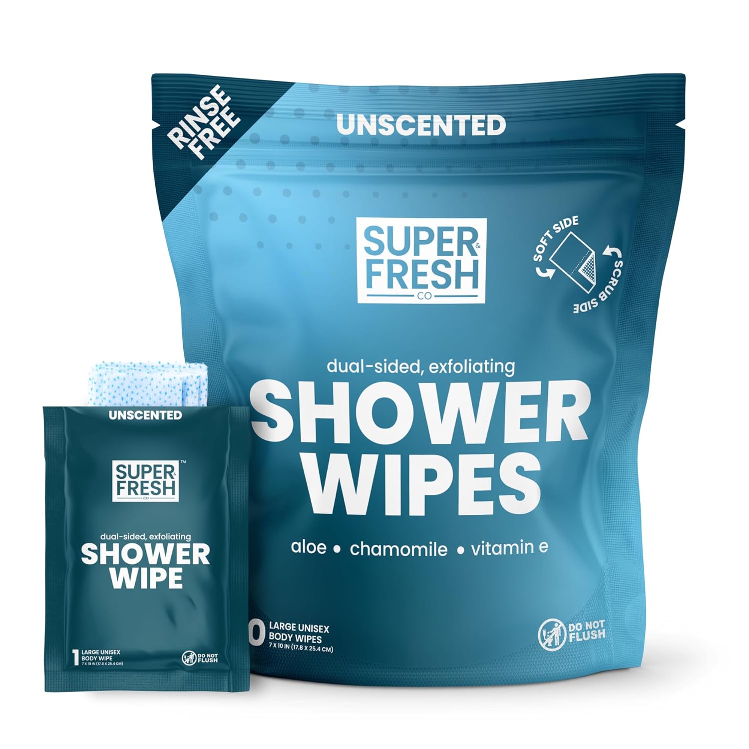 Super Fresh Body Wipes (Pack of 50)